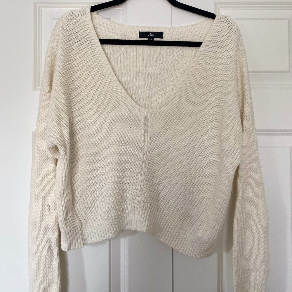 Lulu's Off the Shoulder Sweater
